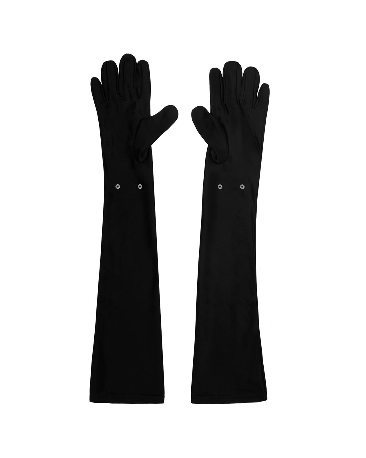 Raw Satin Long Gloves